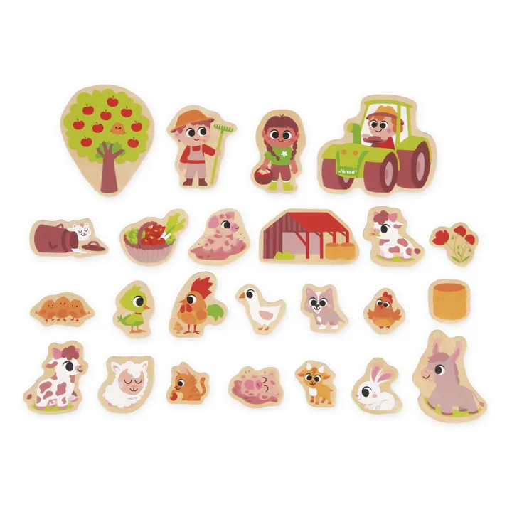 Magnets - The farm - 24 pieces- Product image n°1