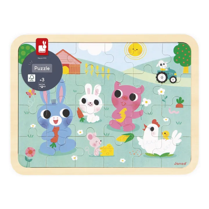 Puzzle auf dem Bauernhof - 24 Teile- Produktbild Nr. 5