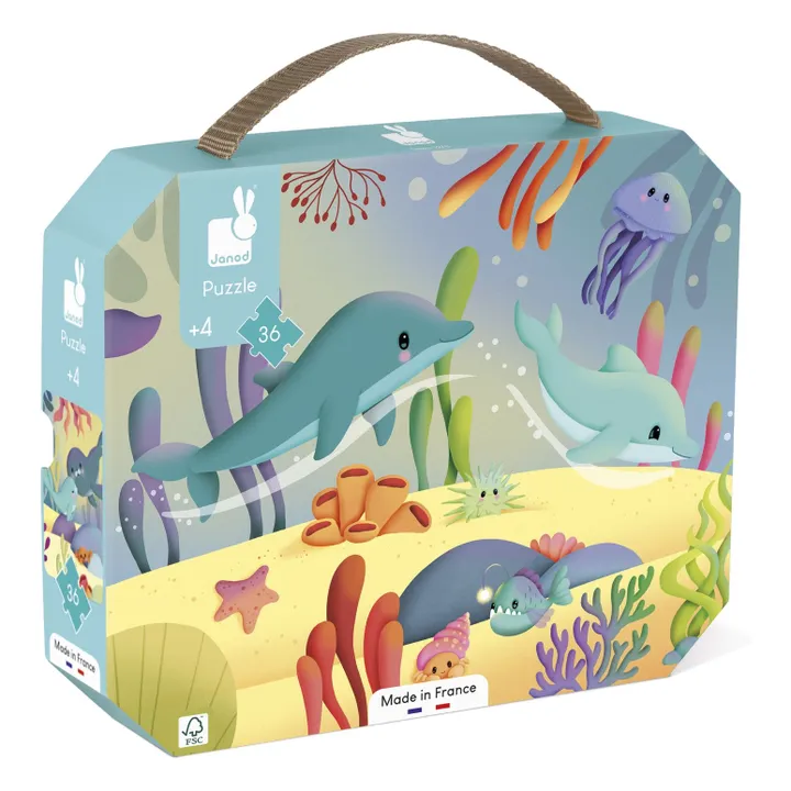 Friesisches Puzzle Meerestiere - 36 Teile- Produktbild Nr. 3