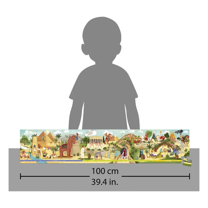 Puzzle Friesische Mythologie und Antike - 100 Teile- Produktbild Nr. 2