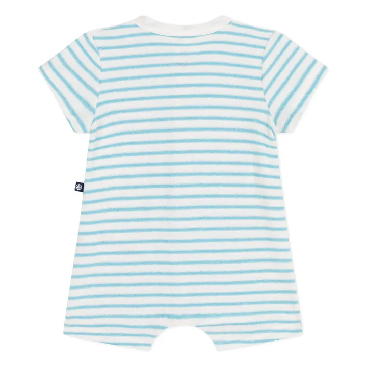 Combishort Bara Coton Bio | Turquoise- Image produit n°2