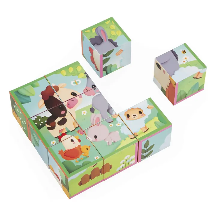 Farm animal cubes- Product image n°0