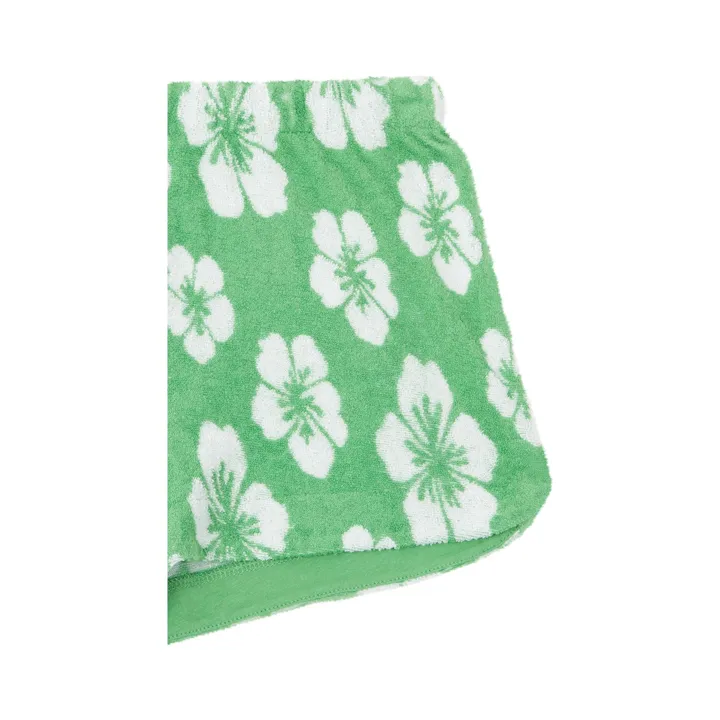 Short en éponge Bio | Vert- Image produit n°1