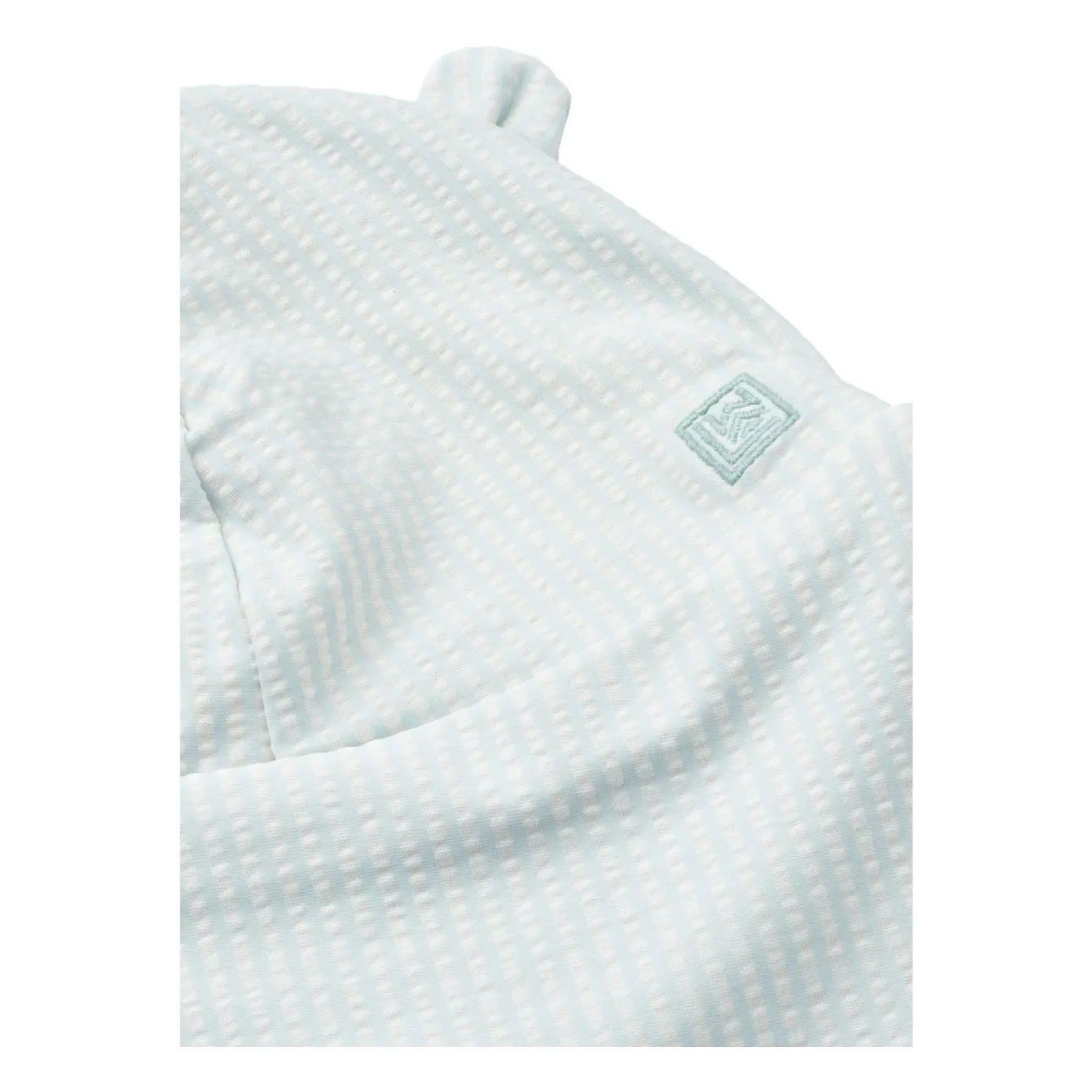 Casquette Senia Seersucker Fibres Recyclées | Bleu ciel- Image produit n°1