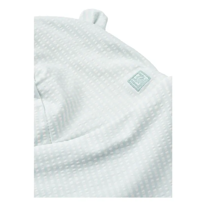 Casquette Senia Seersucker Fibres Recyclées | Bleu ciel- Image produit n°1