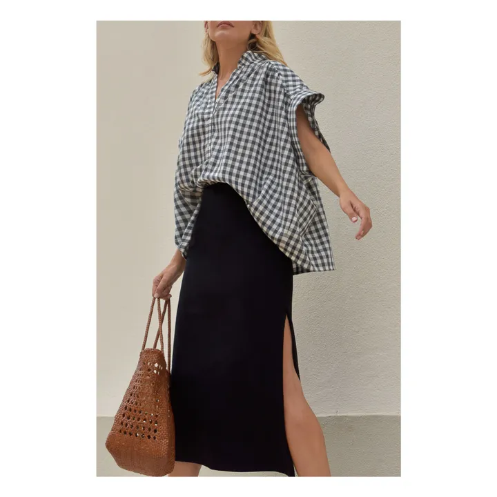 Jupe Marie Coton Bio - Collection Femme | Noir- Image produit n°1