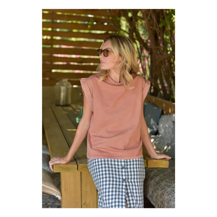 T-shirt Max Coton Bio - Collection Femme | Brique- Image produit n°0