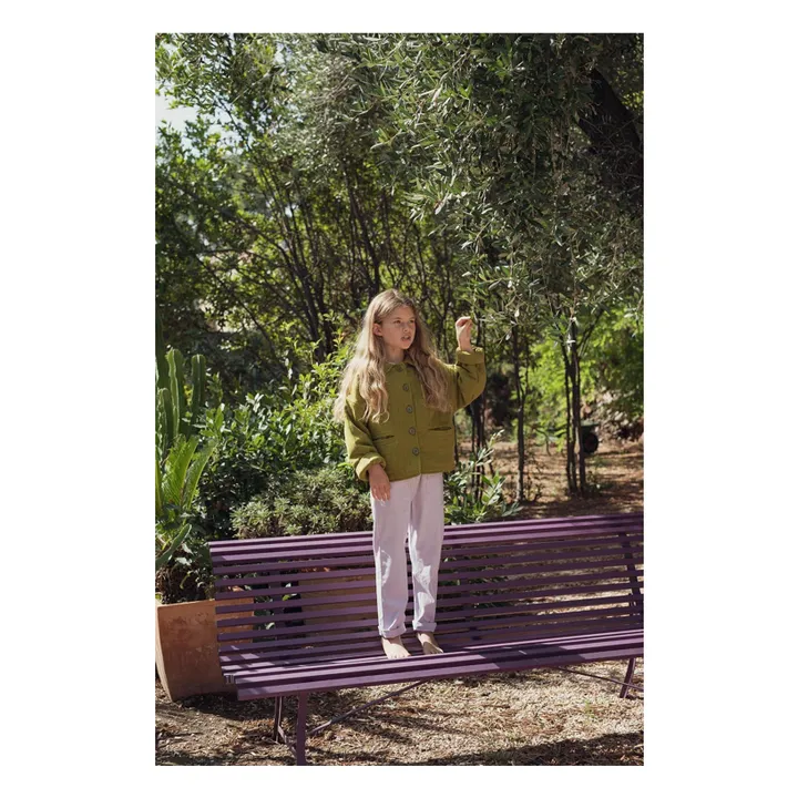 Pantalon Prune | Lilas- Image produit n°0