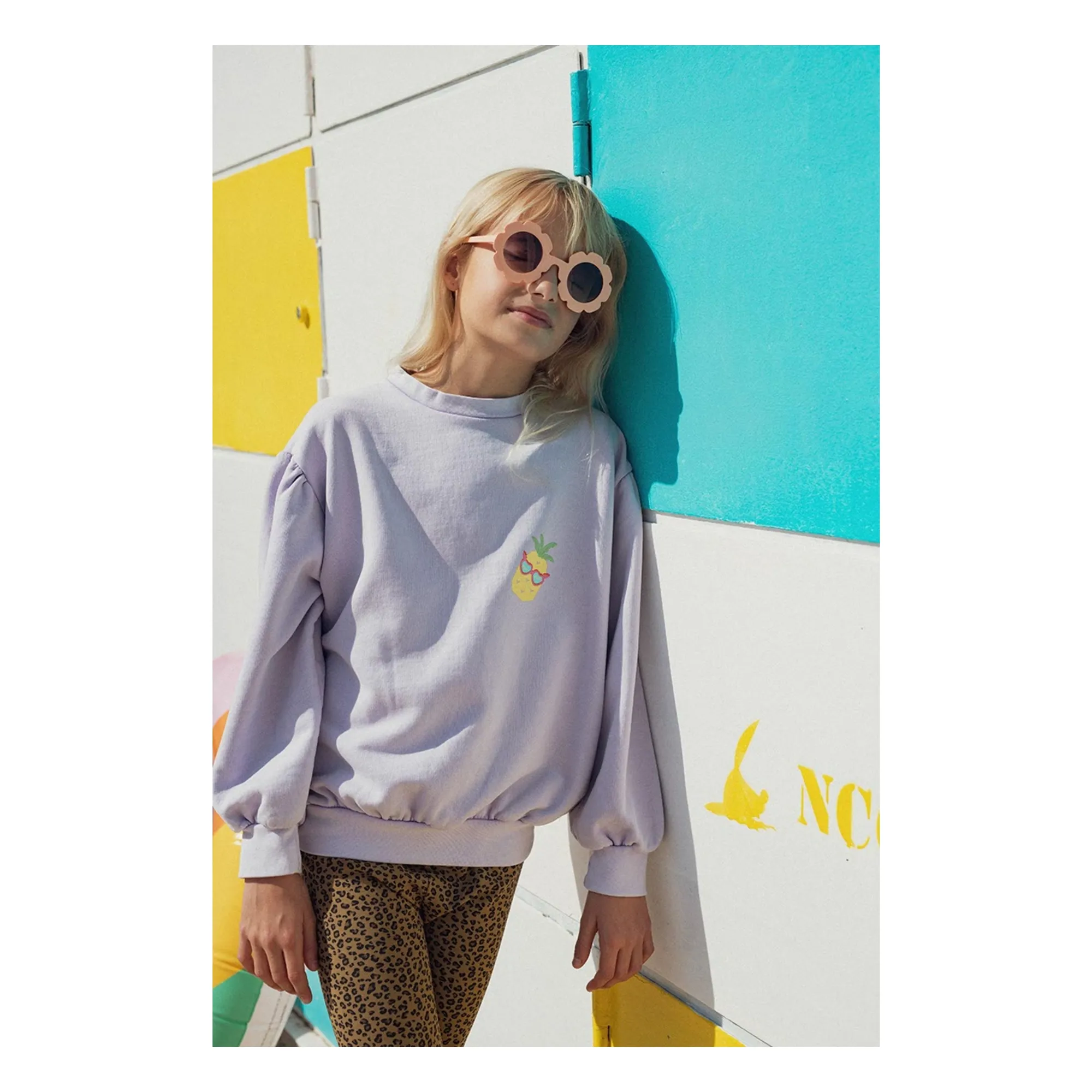 Sweat Bueno | Lilas- Image produit n°1