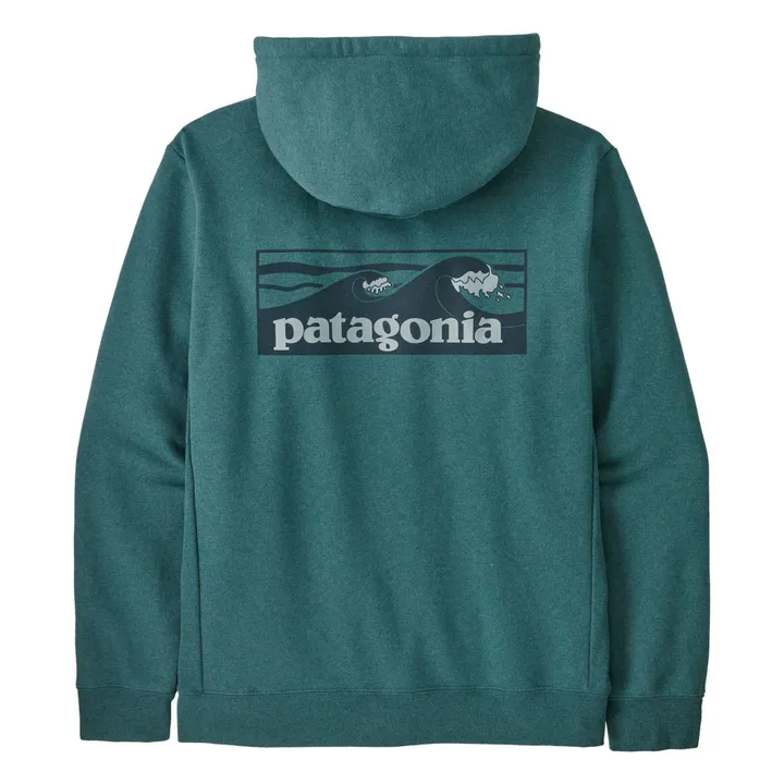 Sudadera con capucha Boardshort Uprisal Fibras recicladas | Azul Pato- Imagen del producto n°3