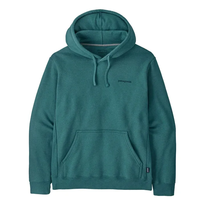 Hoodie Boardshort Uprisal Fibres Recyclées | Bleu canard- Image produit n°0