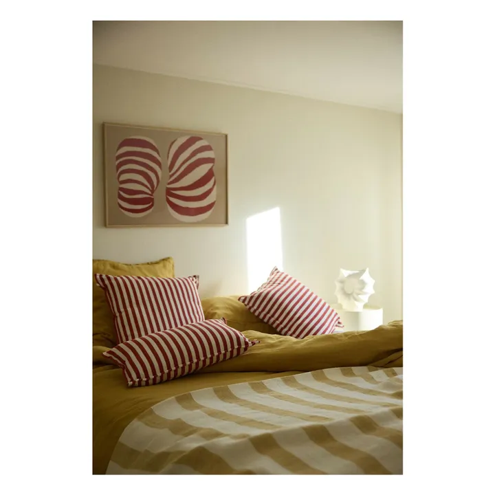 Taormina cushion cover | Red- Product image n°1