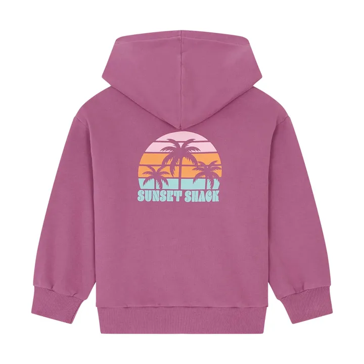 Sweat à Capuche en Coton Bio | Parme- Image produit n°2