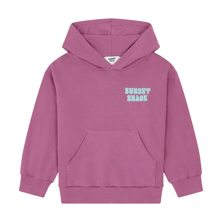 Sweat à Capuche en Coton Bio | Parme- Image produit n°0