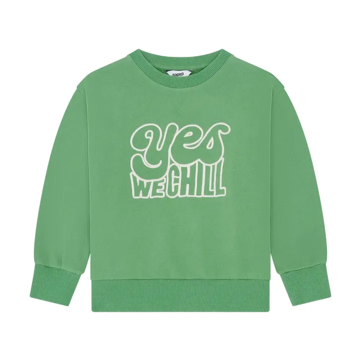 Sweat Coton Bio | Vert- Image produit n°0