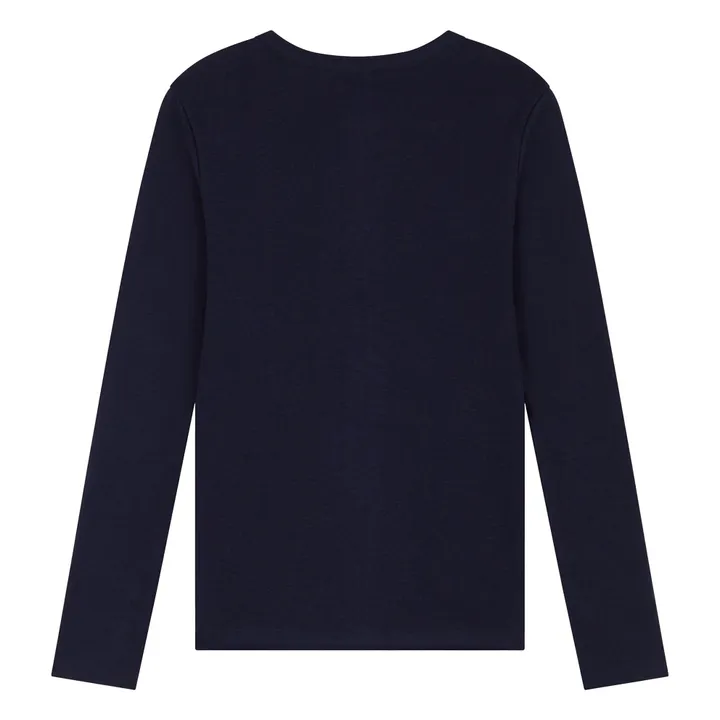 l'Iconique Long Sleeve T-Shirt - Damenkollektion -. | Navy- Produktbild Nr. 4