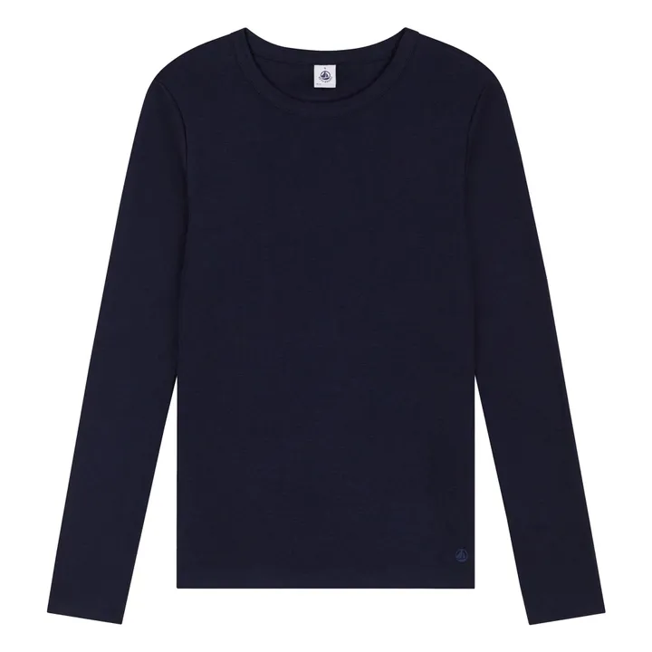 l'Iconique Long Sleeve T-Shirt - Damenkollektion -. | Navy- Produktbild Nr. 0