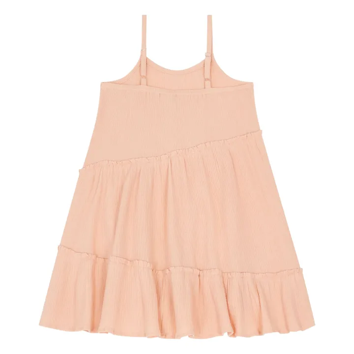 Robe en Gaze Coton Bio | Rose- Image produit n°3