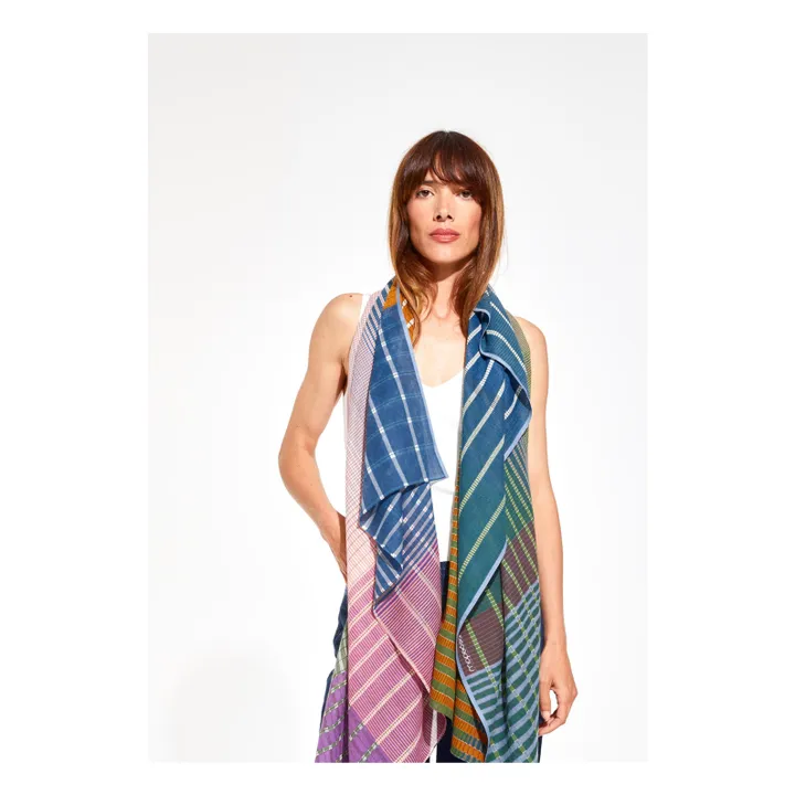 Foulard Vibrant | Bleu- Image produit n°0