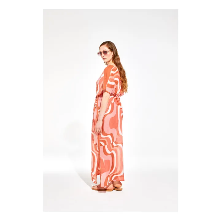 Robe Hydra Songe | Corail- Image produit n°2