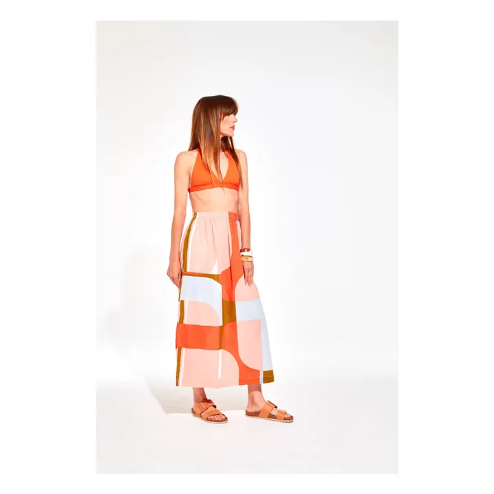 Jupe Juliette Chance | Orange- Image produit n°0