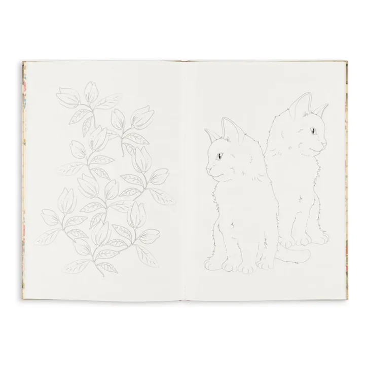 Cahier de coloriage avec ses stickers- Image produit n°3
