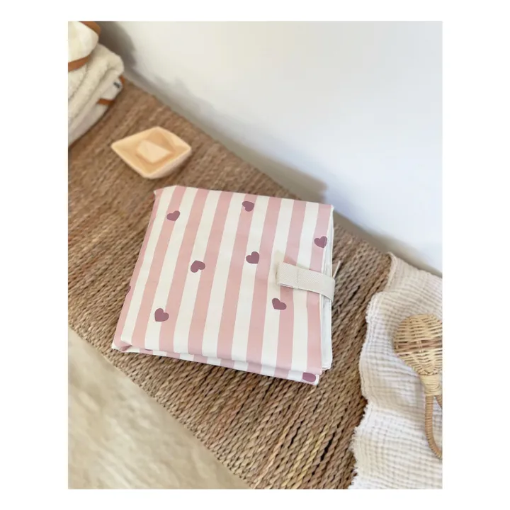 Matelas à langer de voyage Adam | Rose pâle- Image produit n°1