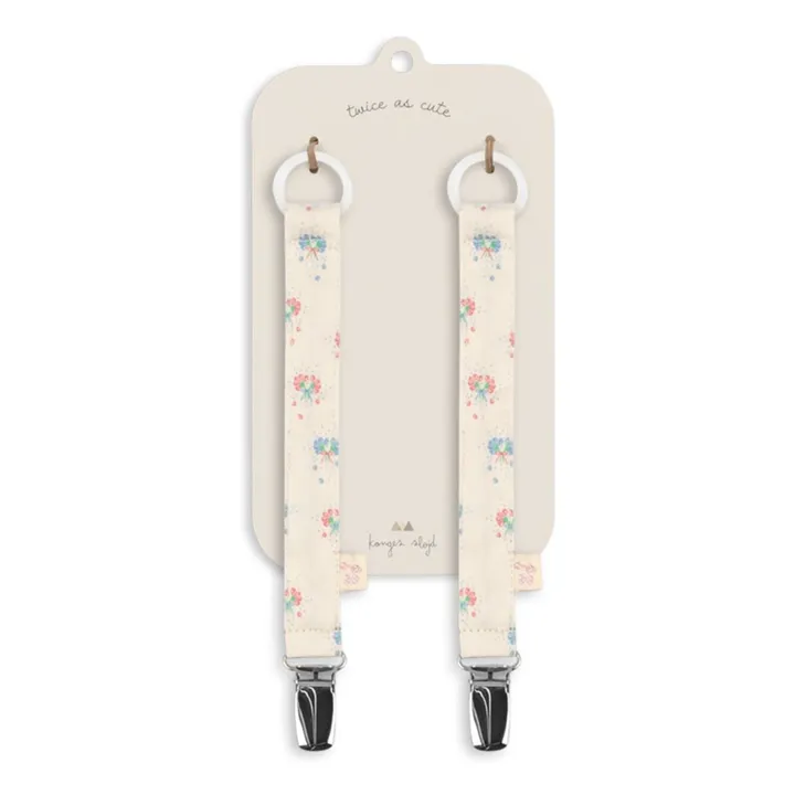 Attaches-tétine Pipa Petite - Set de 2 | Beige- Image produit n°1