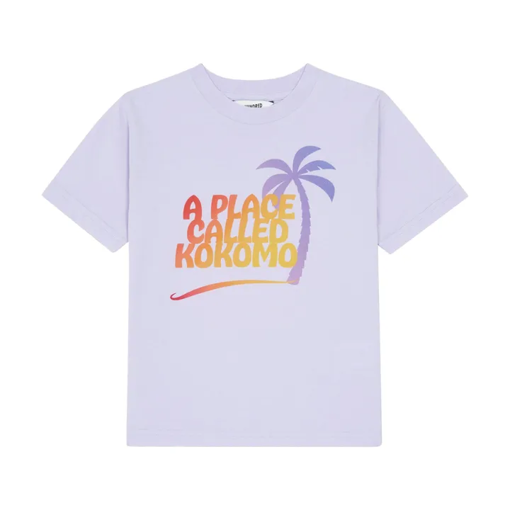 T-Shirt en Coton Bio | Lilas- Image produit n°0