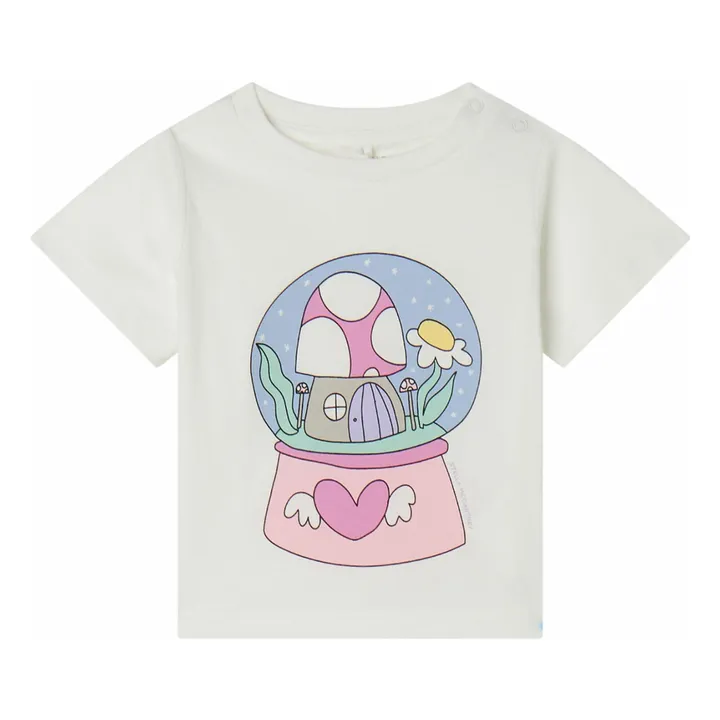 T-shirt Fleur | Ivoire- Image produit n°0