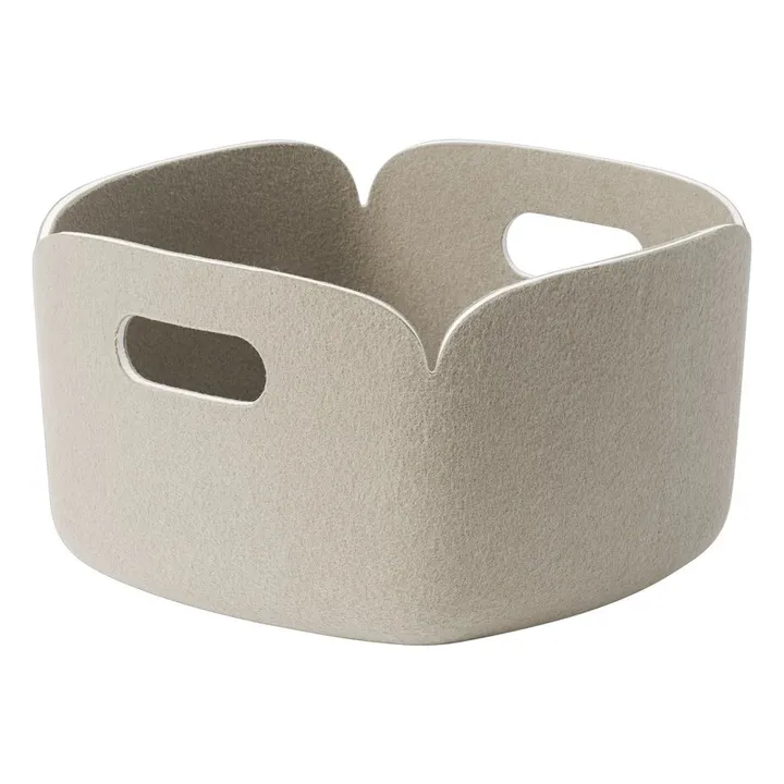 Panier de rangement Restore | Naturel- Image produit n°0