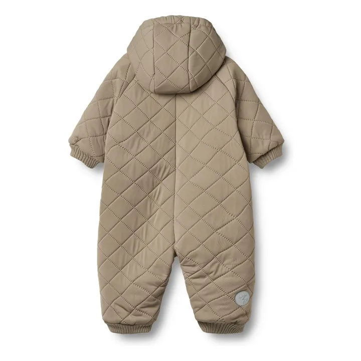 Combinaison Thermo Fibres Recyclées | Beige- Image produit n°2