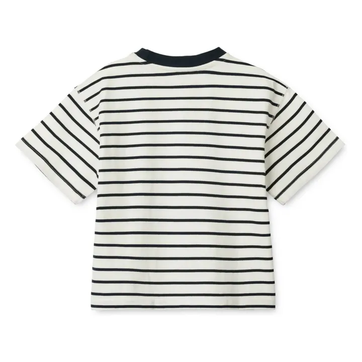 T-Shirt Tyler Smiley Coton Bio | Bleu ciel- Image produit n°2