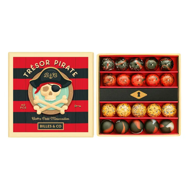 Coffret de 40 billes Trésor Pirate- Image produit n°0