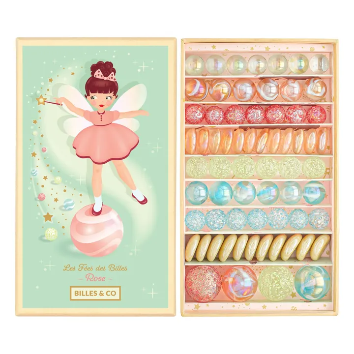 Coffret de 71 billes Fée Rose- Image produit n°0