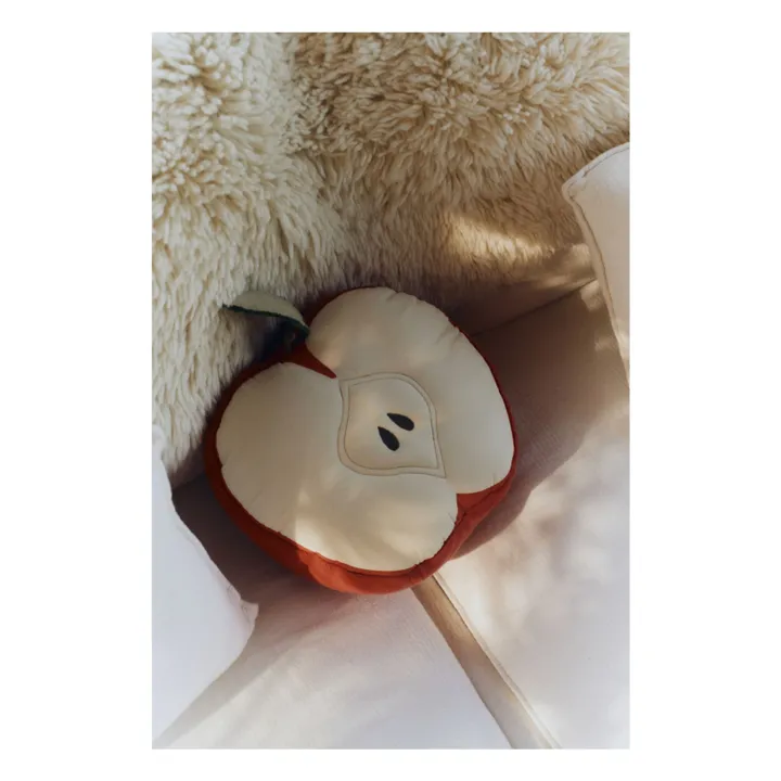 Coussin Pomme | Rouge- Image produit n°1