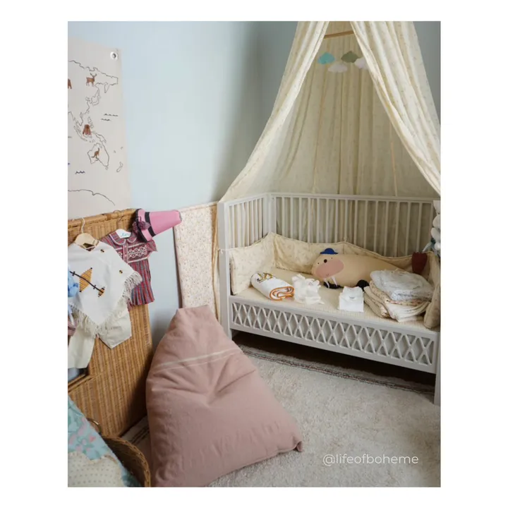 Pouf Cleo | Rose- Image produit n°1