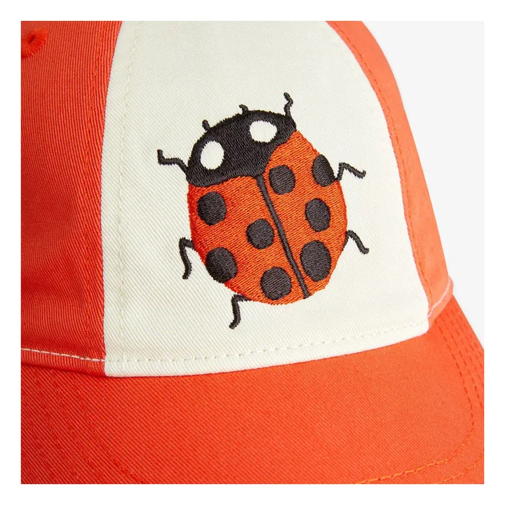 Casquette Coccinelle Coton Bio | Rouge- Image produit n°2
