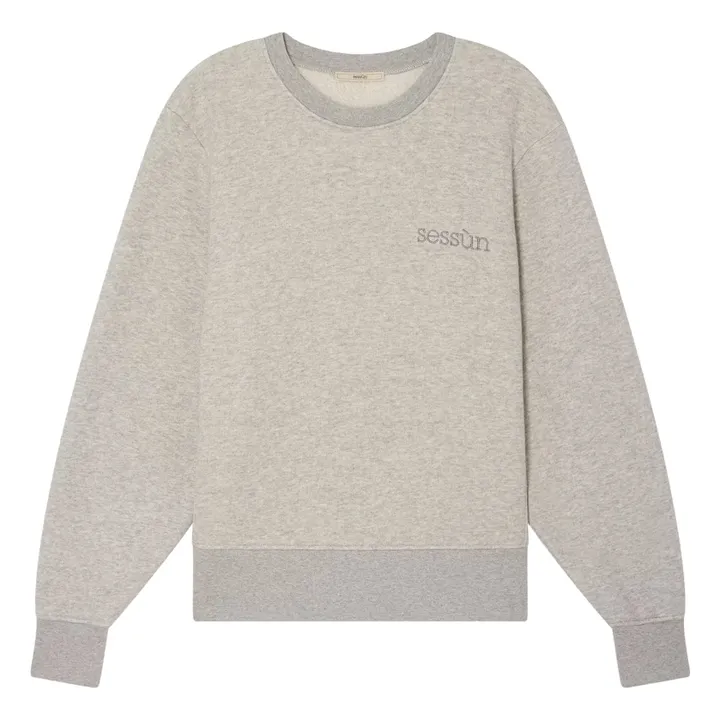 Chill Sweat Algodón orgánico | Gris Jaspeado- Imagen del producto n°0
