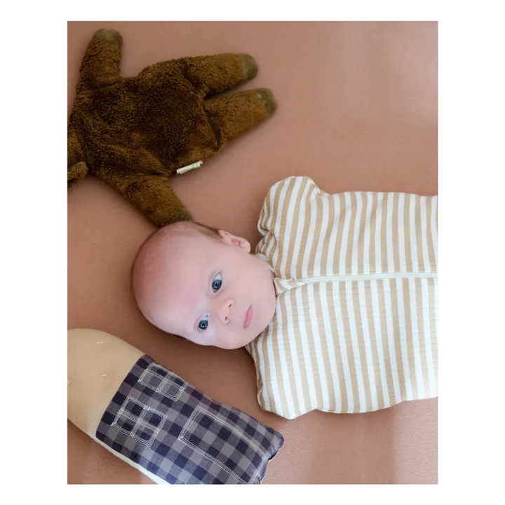 Gigoteuse d'emmaillotage en coton bio | Miel- Image produit n°2