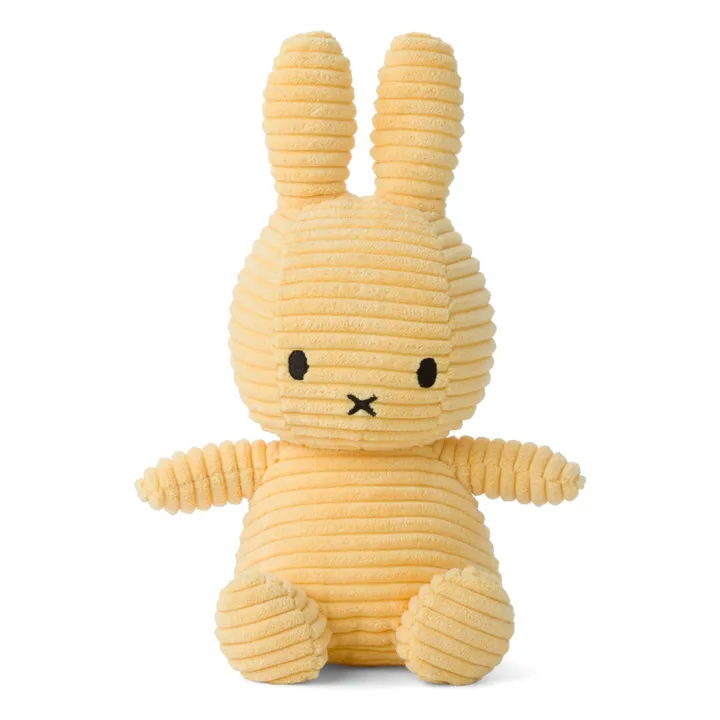 Peluche Miffy en velours côtelé | Ocre- Image produit n°0
