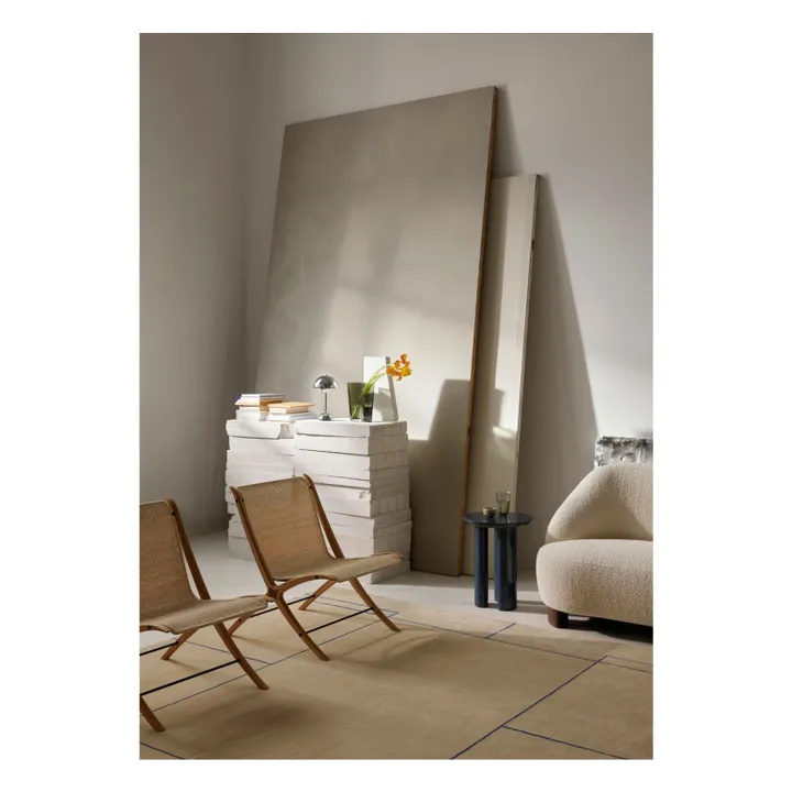 Fauteuil lounge X HM10, Hvidt & Mølgaard | Naturel- Image produit n°2