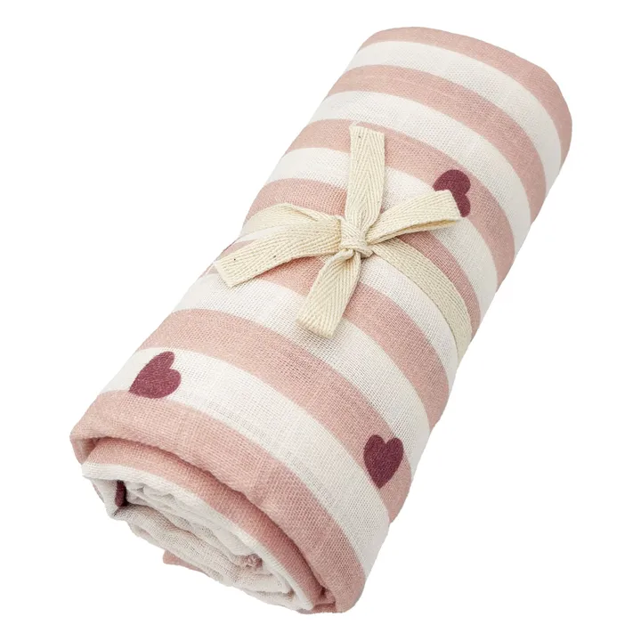 Lange d'emmaillotage Gaspard | Rose pâle- Image produit n°0