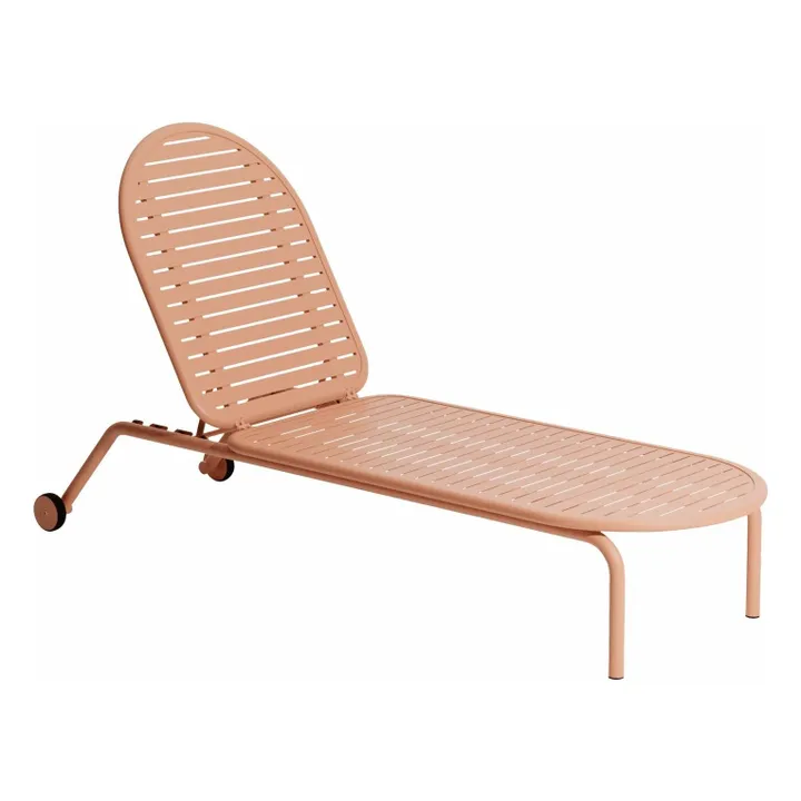 Bain de soleil à roues Week-end | Blush- Image produit n°0