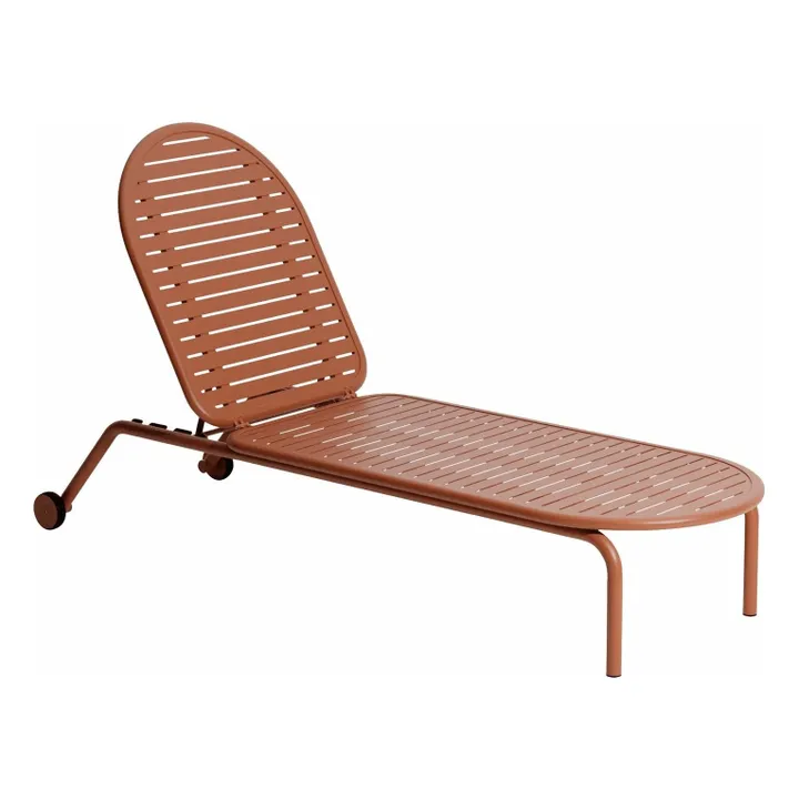 Bain de soleil à roues Week-end | Terracotta- Image produit n°0