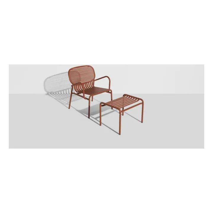 Repose pieds Week-end | Terracotta- Image produit n°1