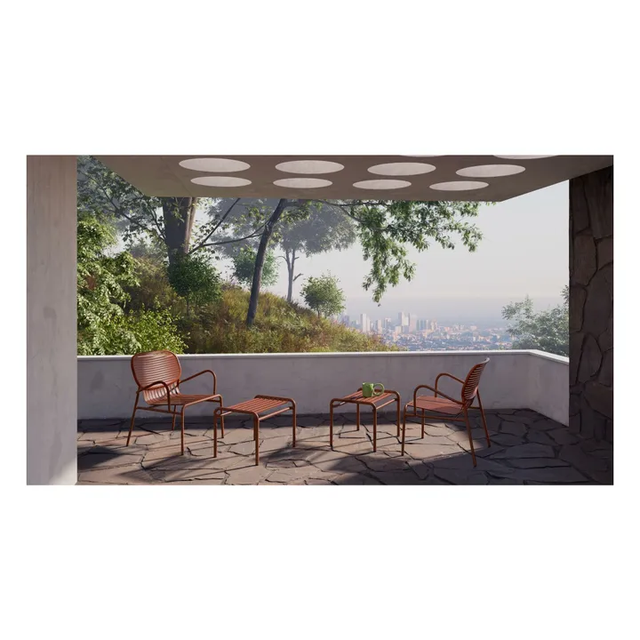 Repose pieds Week-end | Terracotta- Image produit n°2