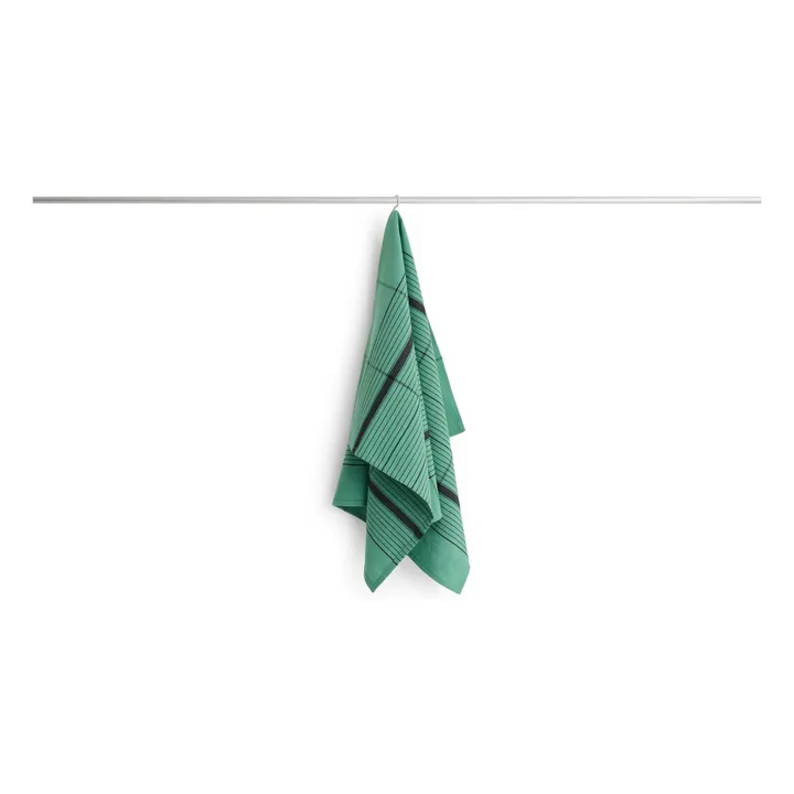 Torchon Linear | Vert- Image produit n°0