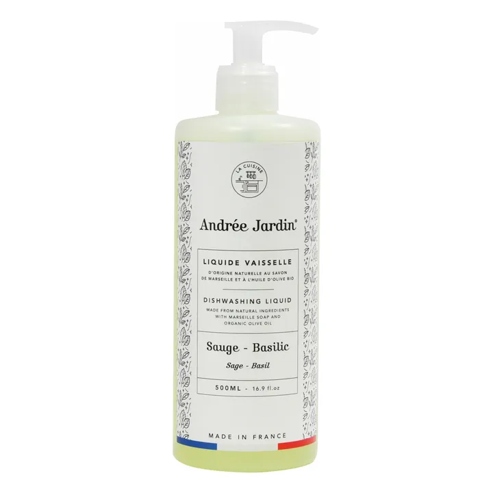 Liquide vaisselle Sauge Basilic - 500 ml- Image produit n°0