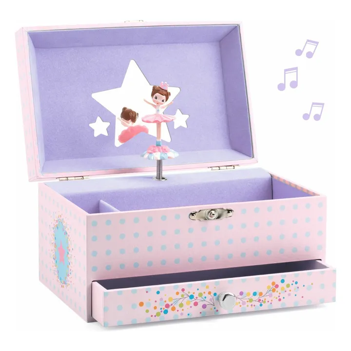 Boîte à bijoux La mélodie de la ballerine | Rose pâle- Image produit n°3